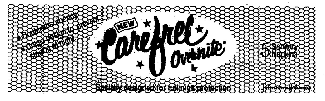 Carefree Overnite Device mark 569952 Trademark
