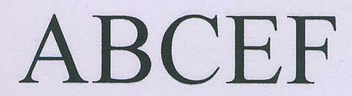 Abcef Device mark 1826858 Trademark