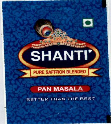 Shanti Pan Masala Device mark 1950616 Trademark