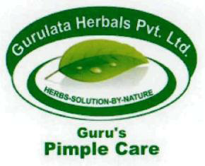 Guru's Pimple Care Gurulata Herbals Pvt. Ltd.(device Of Leaf) Device mark 2386301 Trademark