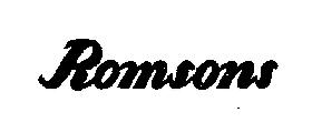 Romsons Device mark 1223707 Trademark