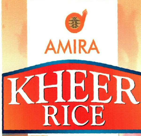 Amira Kheer Rice (label) Device mark 2416263 Trademark