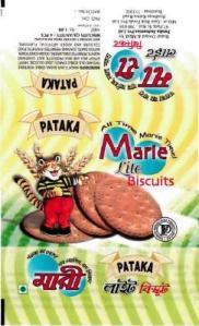 Pataka, Device Of Biscuits And Tiger, ( Label) Device mark 1465316 Trademark