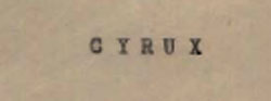 Cyrux Device mark 455941 Trademark