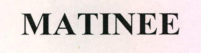 Matinee Device mark 2196679 Trademark
