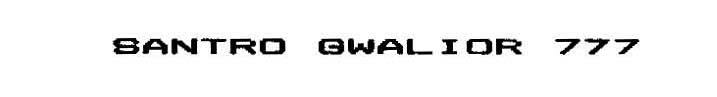 Santro Gwalior 777 Device mark 907018 Trademark
