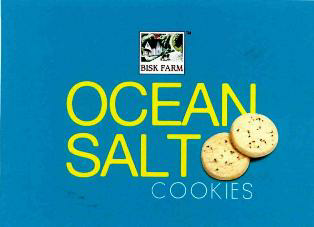 Bisk Farm Ocean Salt Cookies(device Of Village Scene & Biscuits) Device mark 2625876 Trademark