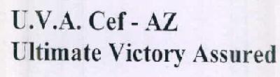 U.v.a. Cef-az Ultimate Victory Assured Device mark 2532335 Trademark