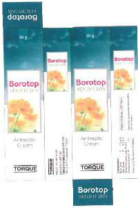 Borotop Healthy Skin (logo) Device mark 2102259 Trademark