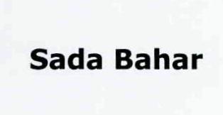 Sada Bahar Device mark 2726495 Trademark