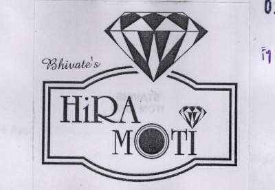 Hira Moti Device mark 1966157 Trademark