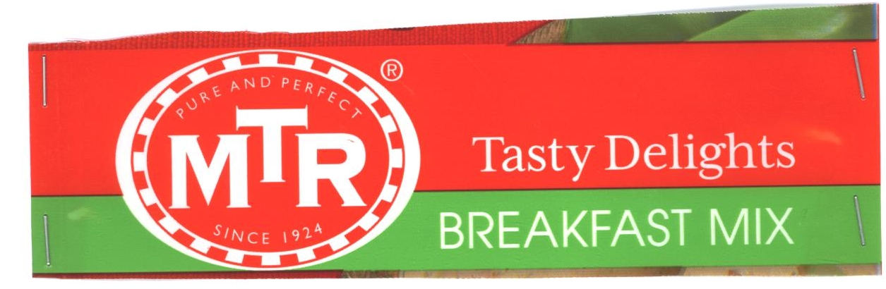 Mtr Tasty Delights Breakfast Mix Device mark 2321123 Trademark