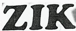 Zik Device mark 2510056 Trademark