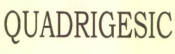 Quadrigesic Device mark 2896196 Trademark