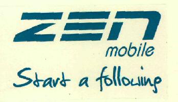 Zen Mobile Start A Following (label) Device mark 2738947 Trademark