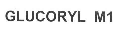 Glucoryl M1 Device mark 1671162 Trademark