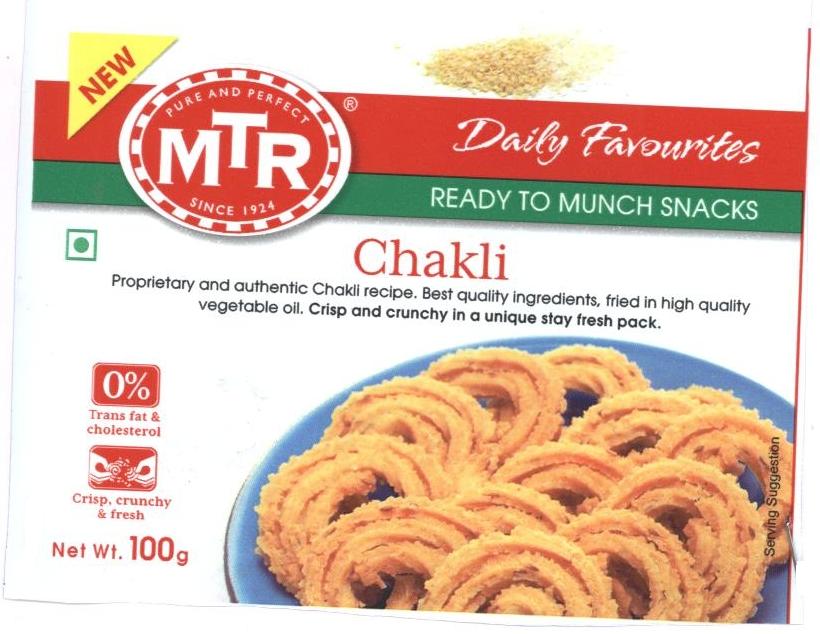 Mtr Chakli Device mark 2370735 Trademark