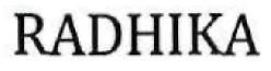 Radhika Device mark 2510924 Trademark
