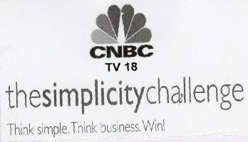 Tv 18thesimplicity Challenge With Label Device mark 1677885 Trademark