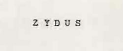 Z Y D U S Device mark 720962 Trademark