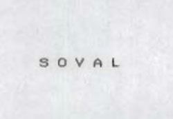 Soval Device mark 1005213 Trademark