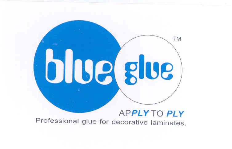Blue Glue (label) Device mark 1735943 Trademark