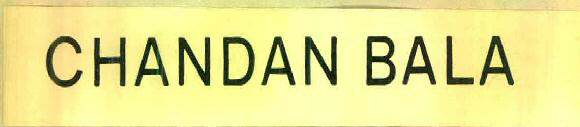 Chandan Bala Device mark 457344 Trademark