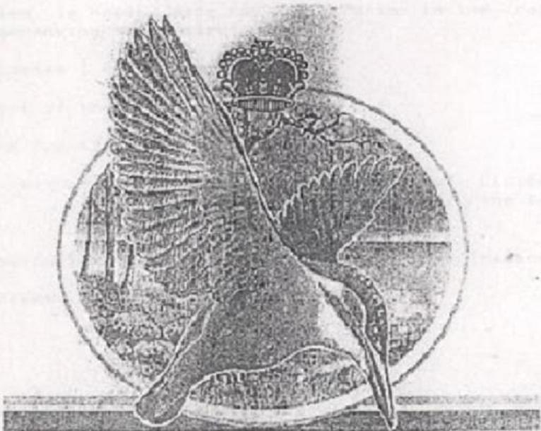 Flying Bird ( Label) Device mark 1909883 Trademark