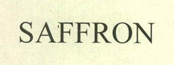 Saffron Device mark 2303404 Trademark