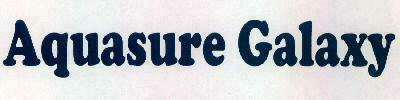Aquasure Galaxy Device mark 2287598 Trademark