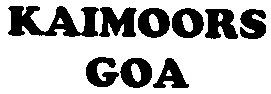 Kaimoors Goa Device mark 2210848 Trademark