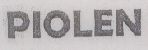 Piolen Device. Device mark 1025062 Trademark