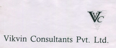 Vikvin Consultants Pvt.ltd.(label) Device mark 1423878 Trademark