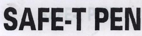 Safe - T Pen (label) Device mark 1529515 Trademark