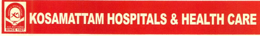 Kosamattam Hospitals & Health Care Device mark 2428183 Trademark