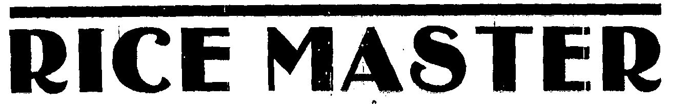 Rice Master (label) Device mark 1406942 Trademark