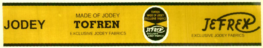 Jefrex (label) Device mark 782360 Trademark
