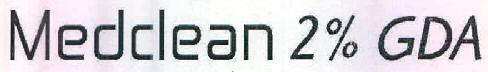 Medclean 2% Gda Device mark 2572615 Trademark