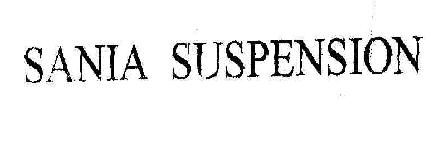 Sania Suspension Device mark 1805922 Trademark
