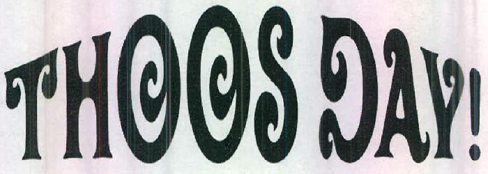 Thoos Day! Device mark 2630103 Trademark