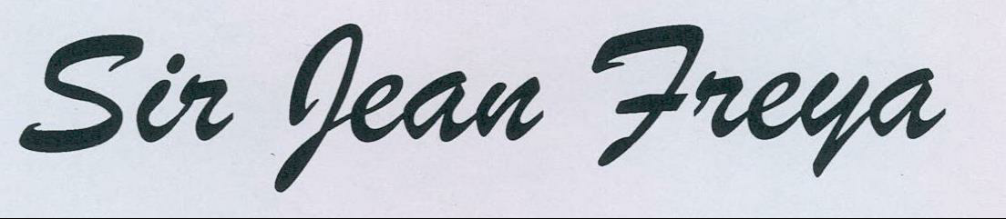 Sir Jean Freqa Device mark 2031849 Trademark