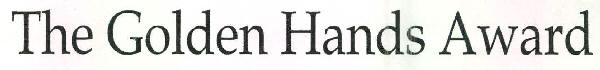 The Golden Hands Award Device mark 2651544 Trademark