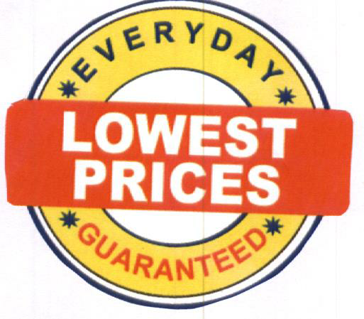 Everyday Lowest Prices Guaranteed Device mark 1887255 Trademark