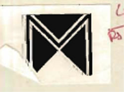 M (device) Device mark 631289 Trademark