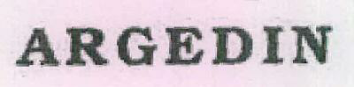 Argedin Device mark 2481368 Trademark