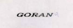 Goran Device mark 913092 Trademark