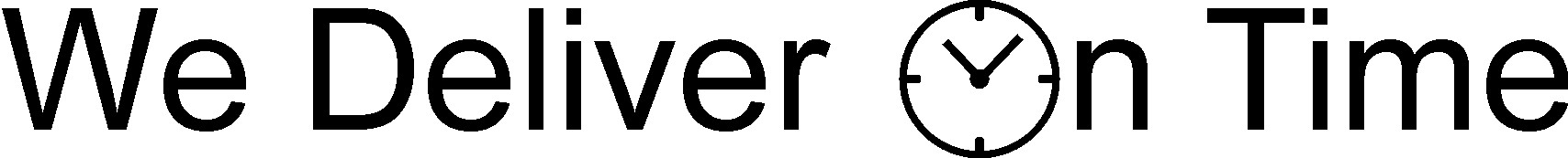 We Deliver On Time Device mark 2619872 Trademark