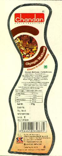 Chandan Mouth Freshener Olympic Mukhwas Device mark 2834079 Trademark