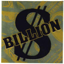 Billion With Device Of $ Device mark 2920655 Trademark