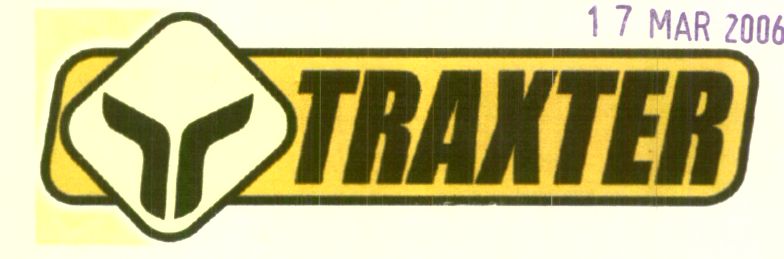Traxter (quadiletter Contain Letter) Device mark 1430254 Trademark
